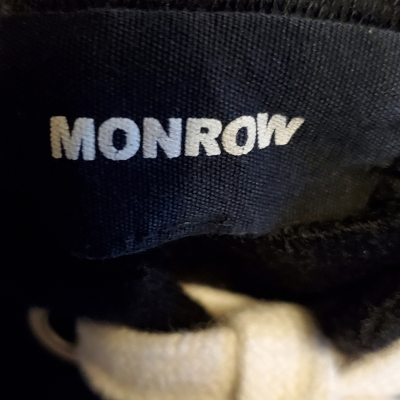 Monrow Lace Up Front Lounge/Gogger Pants/ Small ⚜️🖤⚜️ - Picture 6 of 7